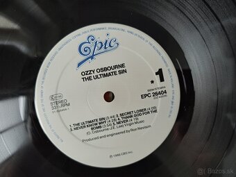Lp OZZY OSBOURNE - The Ultimate Sin - 9