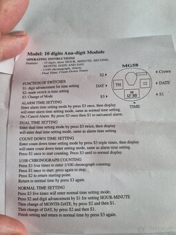 Hodinky pánske. Sportline - 9