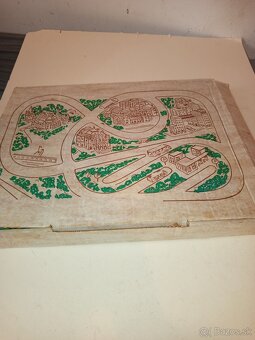 Stará plechová autodraha - 9