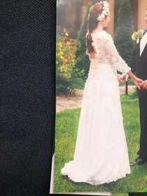 Ručne vyšívané svadobné šaty Príbeh víly - 9