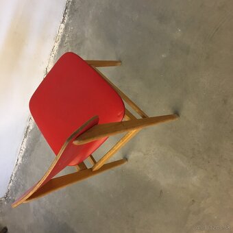 Retro stolicka TON drevena 1960 roky - 9