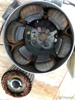 Jawa 350 / 634, ČZ 175 - zapalovanie 6V 75W po GO mínus pól - 9