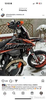 Supermoto kolesá a iné diely - 9