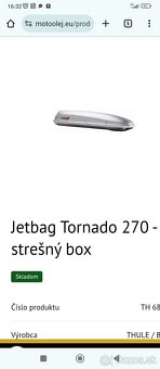 Strešný box VW+strešný nosič - 9