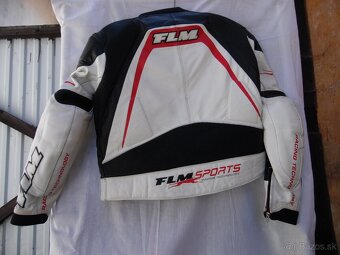 Kožená moto bunda FLM - 9