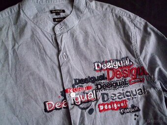 Desigual pánska slim košeľa M - 9