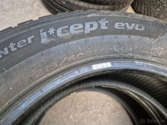 215/60 r17 zimné 4 ks HANKOOK dezén 8,9 - 7,5 mm DOT2023 - 9