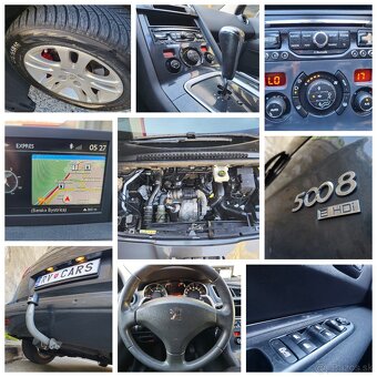 Peugeot 5008 1.6eHDi-7.miestne-automat.prevodovka-NováTKaEK - 9