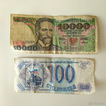 Československé staré bankovky - 9