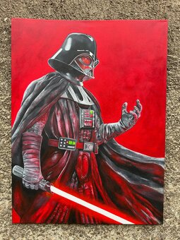 Ručne malovany obraz - 9