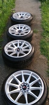 JAPAN RACING JR11 - MACHINED SILVER R18 - 9