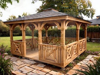 Zahradny altanok - GRANDWOOD - 9