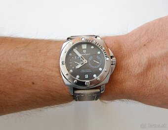 POEDAGAR 690 Grey - pánske military hodinky - 9