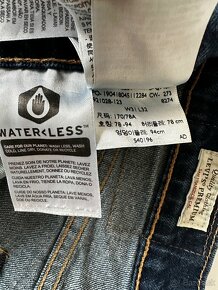 Pánske,kvalitné džínsy LEVIS model 511- veľkosť 31/32 - 9