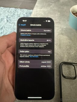 iPhone 15pro 128GB White - 9