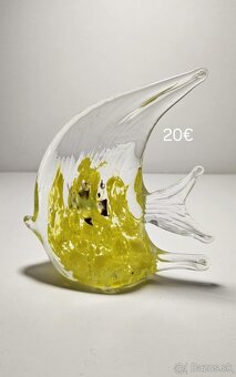 Sklenené ryby, dekorácie - 9