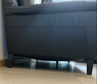 2x gauč a kreslo - KOŽA - 9