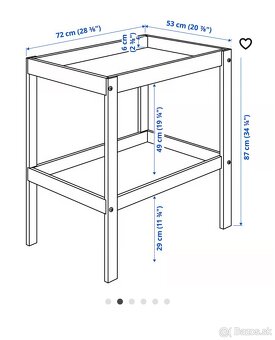 Prebalovaci pultik Sniglar Ikea - 9