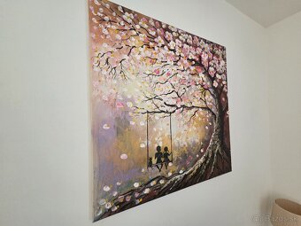 Obraz - Kvitnúci strom 100 × 100 - 9