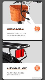 DYU C6 26 Inch Elektricky bicykel - 9