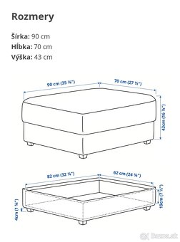 IKEA KIVIK sedačka - 9