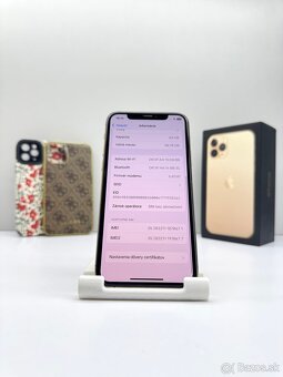 iPhone 11 PRO GOLD TOP STAV NOVÁ BATÉRIA 100% - 9