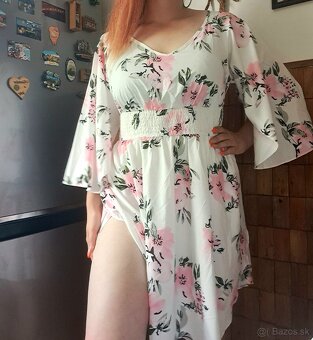 Nádherné letné šaty/ tunika veľkosť L/XL - 9