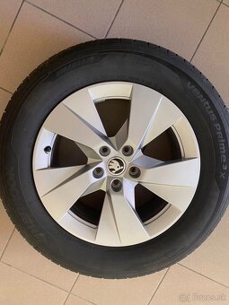Originálna sada disky a pneumatiky - Škoda Paget Aero R17 - 9