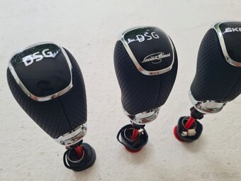 Alcantara / Perforovaná - hlavica DSG ŠKODA - 9