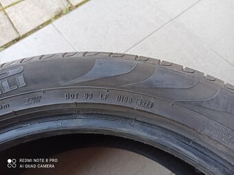 letne pneu Pirelli 235/50 R19, 2 kusy, 7,5mm - 9
