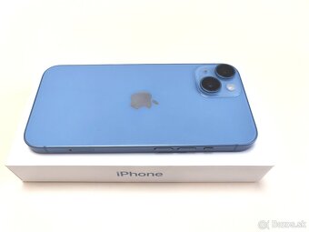 APPLE IPHONE 14 128GB BLUE TOP STAV,BATERKA 100% - 9