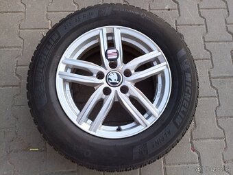 Zimná sada VW Tiguan, Audi Q3 5x112 R16 ET33, 215/65 R16 - 9