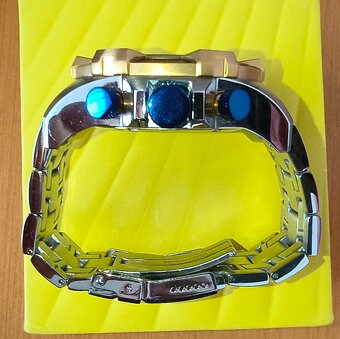 USA Hodinky, zafírové sklíčko, 100 m vodotesnosť - 9