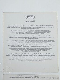 Apple iPad 9,7 palcový Model A1822 128gb 5 generácia - 9