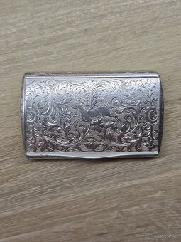 Strieborná tabatierka rok 1864 812/1000 - 9