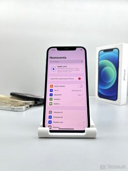 iPhone 12 BLUE ORIGINÁLNY STAV S PRÍSLUŠENSTVOM - 9