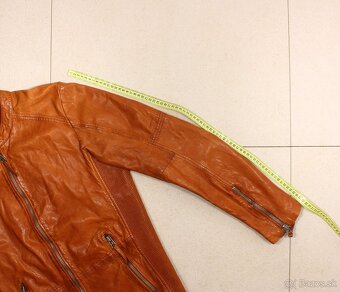 Pánská kožená bunda Freaky Nation velikost L - 9