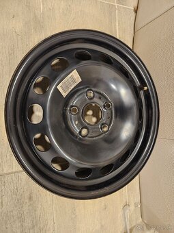 Originálne plechové disky VW - 5x112 r16 - 9