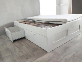 posteľ Ikea Brimnes 140x200 cm - 9