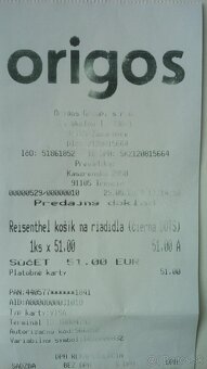 Taška na riadidlá ZA POLOVICU - 9