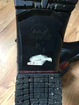Predám čizmy čierne veľkosť 39-40 NOVE nenosene - 9