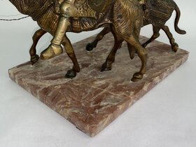 Bronzové súsošie Don Quijotte de la Mancha ,Sancho Pansa - 9