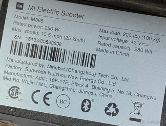 Xiaomi Mi M365 - na diely - 9