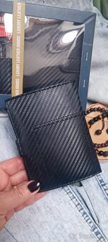 Kožená čierna peňaženka PeTerson - 9