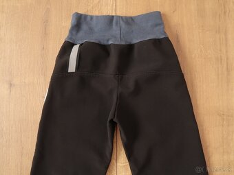 ZATEPLENÉ softshellové nohavice UNUO 110/116 - 9