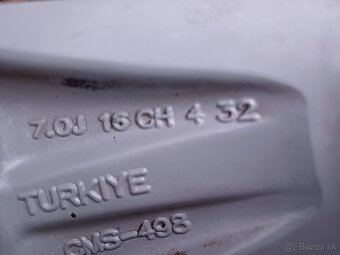 hlinikové disky org.Peugeot/Citroen--7Jx16-ET-32--4x108 - 9