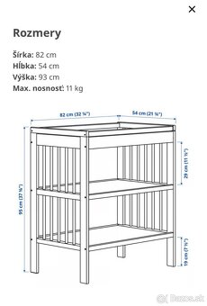 Prebalovaci pult Ikea - 9