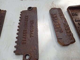 Liatinové nápisy miest - 9