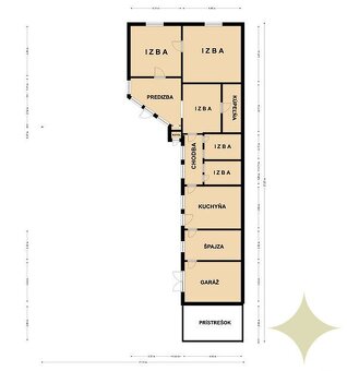 REZERVOVANÉ - Čiastočne zrekonštruovaný rodinný dom s letnou - 9