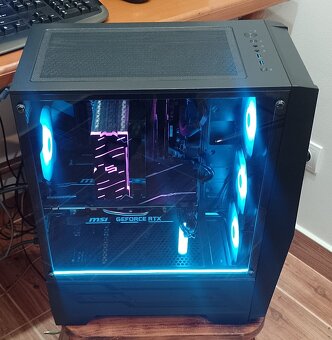 Herný PC / i5 10600K / RTX 2070 Super / 1TB NVMe/ARGB/ WIN11 - 9